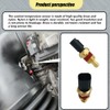 HQRNYP Engine Coolant Temperature Sensor, Oil Temperature Sensor, Automotive Replacement