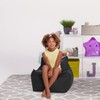 Posh Creations Bean Bag Chair Structured Comfy Seat Use for
