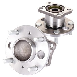 ECCPP Wheel Hub and Bearing Assembly Rear 512490 fit for Ford Fiesta 2011-2018 4 Lugs Wheel Bearing Hubs with ABS 2pcs