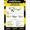 voltX Protective Glasses with Visual Strength incl. Safety cord with