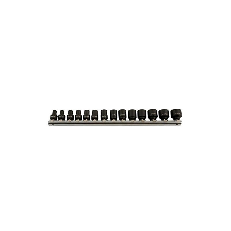 Laser 5961 Impact Socket Set 1/4"D 14pc