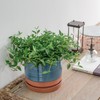 HERDUK 8 Inch Pots for Plants, Ceramic Planter Pot with
