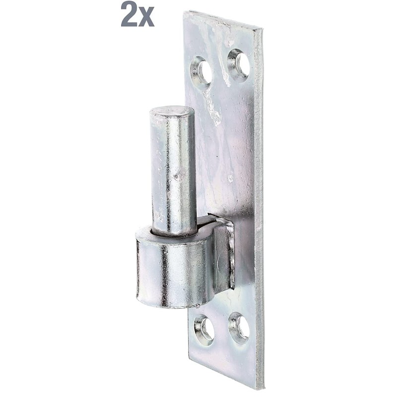 Alberts 318697 Hinge on Plate | South German Shape with