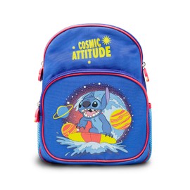MOCHILA PREESCOLAR STITCH AZUL