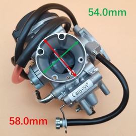 Canyoyi Carburetor Carb Assy for Yamaha Arctic Cat Kawasaki Suzuki Raptor 350 YFM350 04-13 5YT-14901-10-00 5YT-14901-00-00 DVX400 04-07 KFX400 03-06 Quadsport Z400 LTZ400 03-07 23-138