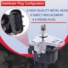 EVERESTWAY Ignition Distributor 2+4 Pins Compatible for 1992-1995 Toyota Camry
