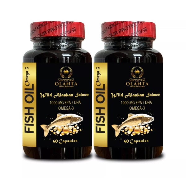 OLANTA TRADE SOLUTION WILD ALASKAN SALMON OIL OMEGA-3 - immune