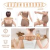 Rope Back Massager, Wooden Massage Roller for Maderoterapia Massage Ball