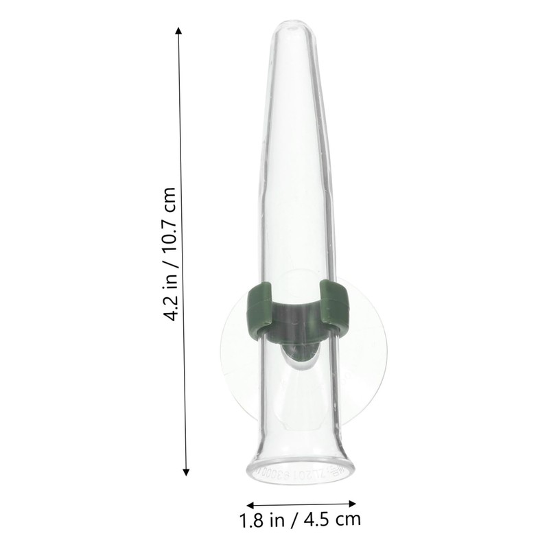 Mipcase 8Pcs Floral Water Tubes with Suction Cups Durable Flower