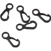 10Pcs Mini Plastic Carabiner Clips, Snap Hooks for Camping, Keychain,