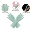 TopBine 6 Pairs Rubber Cleaning Gloves, Washing Up Gloves Large,