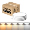 TALOYA Ceiling Light,4 Pack,10 Inch,20W,5 Color Selectable White Flush Mount
