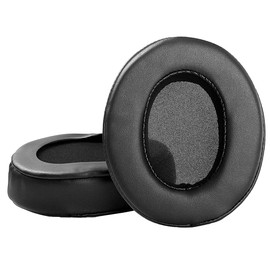 ACCOUTA Premium Replacement Earpads Cushions Compatible with Samson CH700 CH-700 Headphones Ear Pads with Softer Protein Leather and Memory Foam