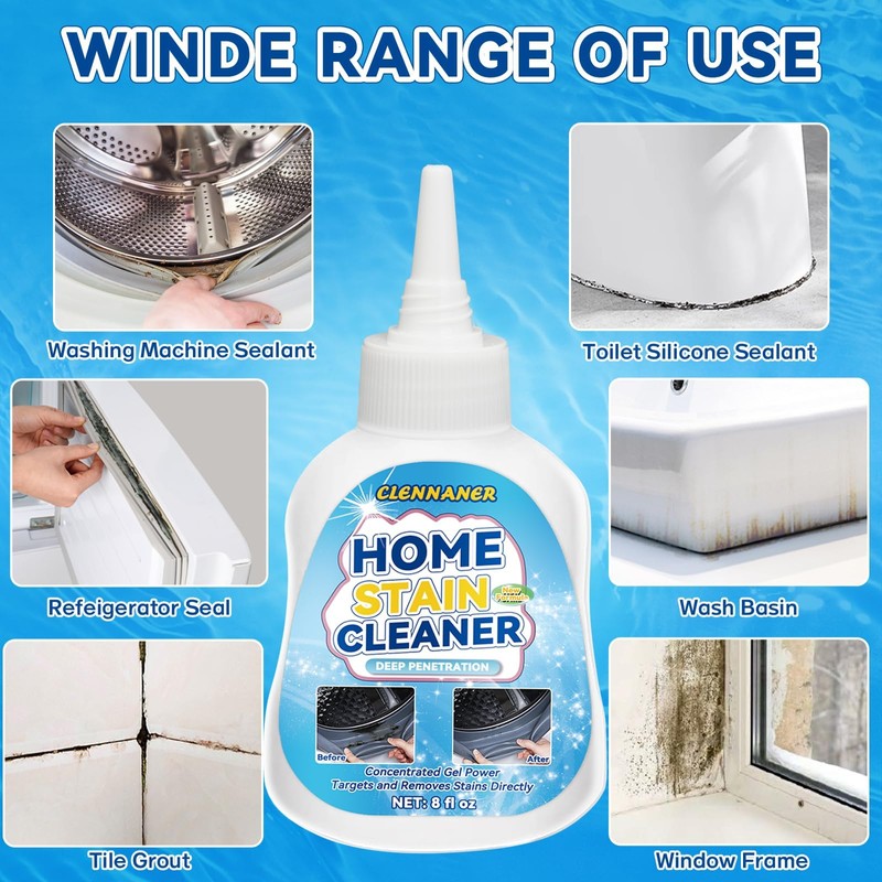 Mold Stain Cleaner Gel, 8 Fl oz Powerful Mold and