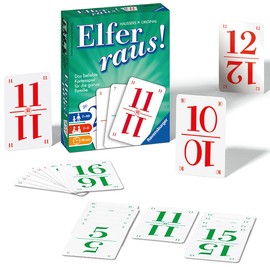 Ravensburger Card Games (English Language Not Guaranteed), Elf out., grey