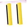 IWOWHERO 2pcs Sponge Mop Head Mop Automatic Wipes Roller Mop