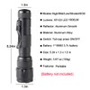 Ultrafire WF502B LED Flashlight 1000 Lumen Flashlight Torch 5 Mode