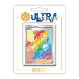 my-booster SWSH04-FR24-UB-196 Donna (Kate) 196/185 Secret Rainbow Trainer-Ultraboost X Epée et Bouclier, 4 Voltage Éclatant, Box of 10 French Pokémon Cards