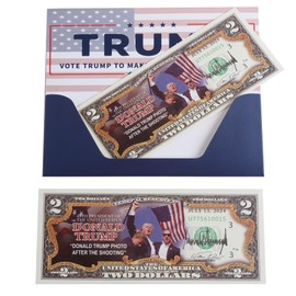 Uncirculated $2 Dollar Bill Commemorative Coin - Individual Collectible Currency (Fight to a Finish)