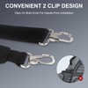 LZFAN Bag Shoulder Strap, Single Padded Adjustable Straps Universal Replacement