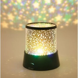 Streamline Starry Sky Galaxy Color Changing LED Light Projector - 4.5" H  ()