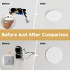 Ceiling Cover Plate,5 Inch Metal Blank Wall Plate Fits 3-1/4"