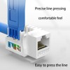 110 Punch Down Tool with 110 Blade,Multi Purpose 2-Pair 4-Port