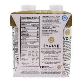 EVOLVE Ideal Vanilla Protein Shake 4Pk, 11 FZ