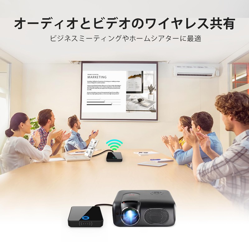 BeQOOL Wireless HDMI Transmitter and Receiver, 4K/5Ghz/30M Stable Transmission Distance: