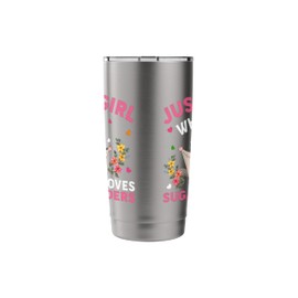 Sugar Glider Animal Lover Just A Girl Who Loves Sugar Glider Stainless Steel Insulated Tumbler