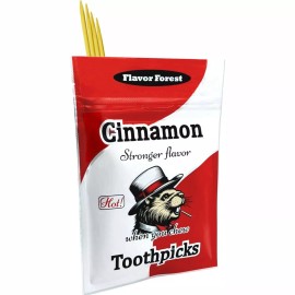 Flavor Forest Hot Cinnamon Toothpicks 200ct