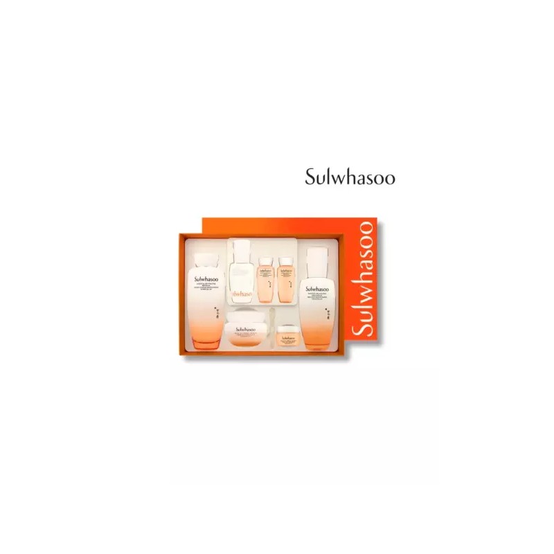 Sulwhasoo 설화수 에센셜 탄력 케어 세트 3종 기획 (무료선물포장+설화수 쿠션파우치)