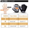 CubePlug Kids Boy Girl Cycling Climing Half Finger Gloves GEL