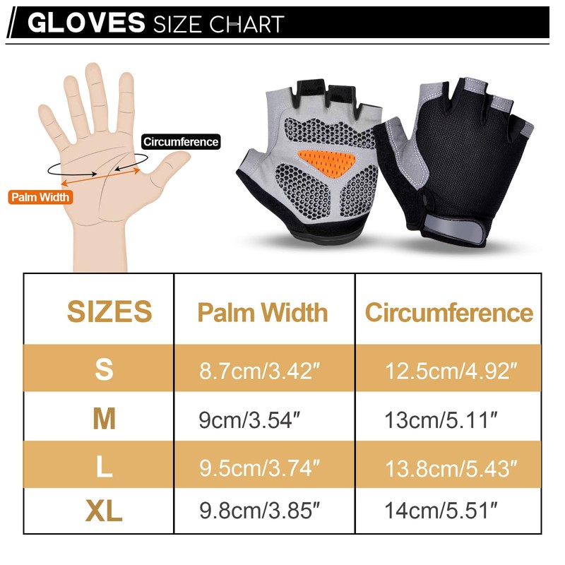 CubePlug Kids Boy Girl Cycling Climing Half Finger Gloves GEL