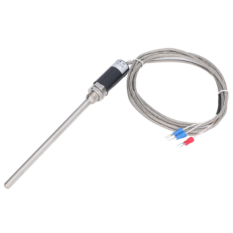 Temperature Sensor Waterproof Pt100 Thermistor Temp Probe for Measurement WZPT‑10