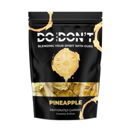 Do the Don't - Premium Dehydrated Pineapple Slices - Ideal Cocktail Garnish, Adds Zing & Impresses Guests, Perfect for Mixology, 50gr