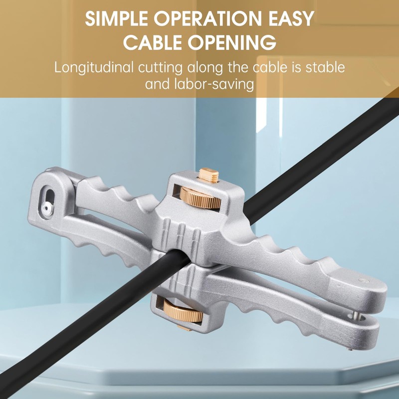 Duogalia Armored Fiber Optic Cable Stripper SI-01, Longitudinal & Window