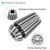 CoCud Spring Collet Chuck ER-16 Spring Collet 6mm Clamping Diameter