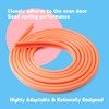 13ft Heat Resistant Silicone P-Gasket Seal Replacement for Smoker Barbecue