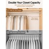 Baseca Metal Hangers 20 Pack, 4mm Heavy Duty 201 Stainless