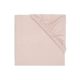Jollein Jersey Fitted Sheet for Cradles Wild Rose 40/50 x 80/90 cm 100% Cotton Fitted Sheet Dusky Pink