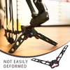 Archery Bow Stand Portable Folding Compound Bow Holder with Rubber