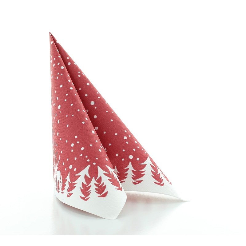 Sovie HORECA Napkin Marvin in Bordeaux | Linclass® Airlaid |
