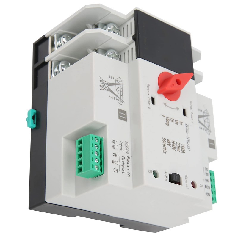 Dual Power Automatic Transfer Switch, uninterruptible 2-way controller ZGQ5-100 /