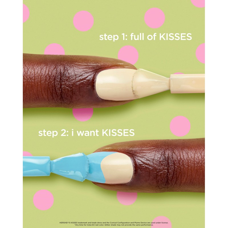 Sally Hansen Insta-Dri x Hershey's Kisses - Full of Kisses,