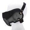 Half Face Mesh Mask Adjustable with Ear Protection Mesh Mask