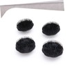 LALAFINA 4pcs Hair Shampoo Brush Scalp Massager Bristle Brush for