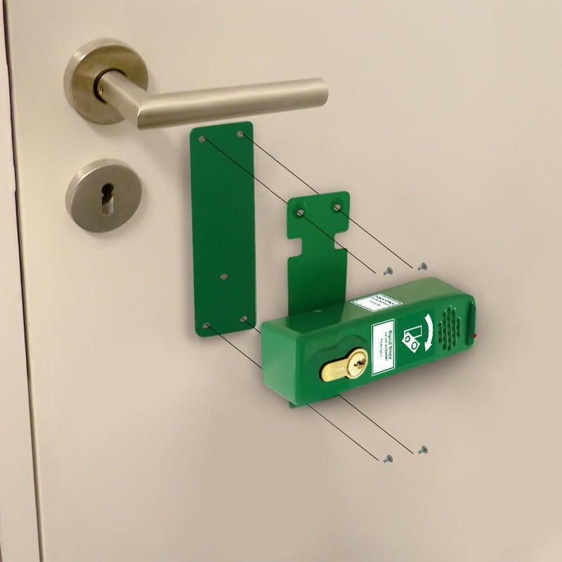 TMS PRO SHOP Mounting Plate for Door Guard for Frame