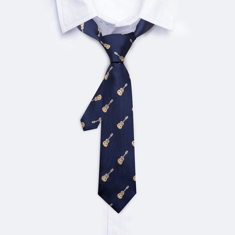 Barry.Wang Corbata para niño de seda regular, diseño de rayas