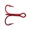Mustad Triple Grip Treble, 2 Extra Short Shank, Red 4